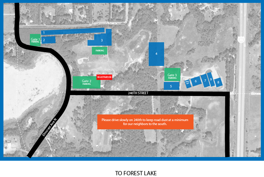 2021 FLSC Range Map Layout